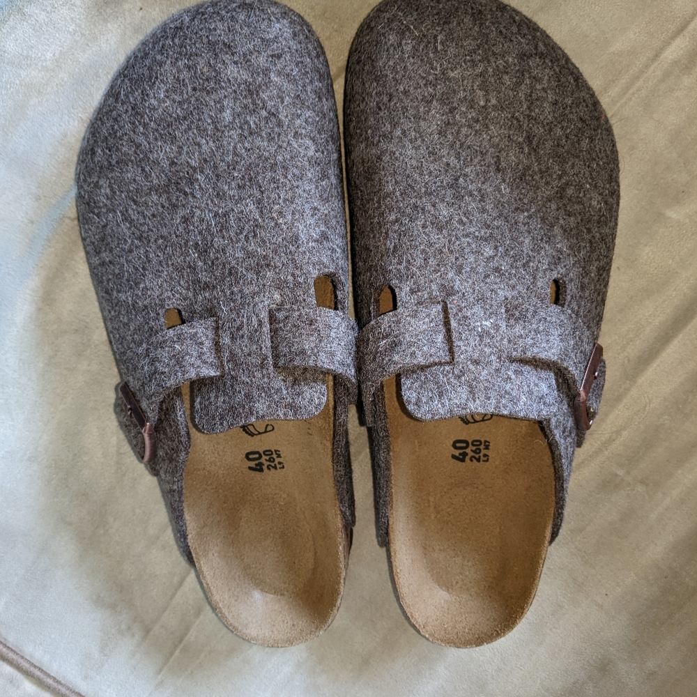 Birkenstock Boston Wool (Cocoa)